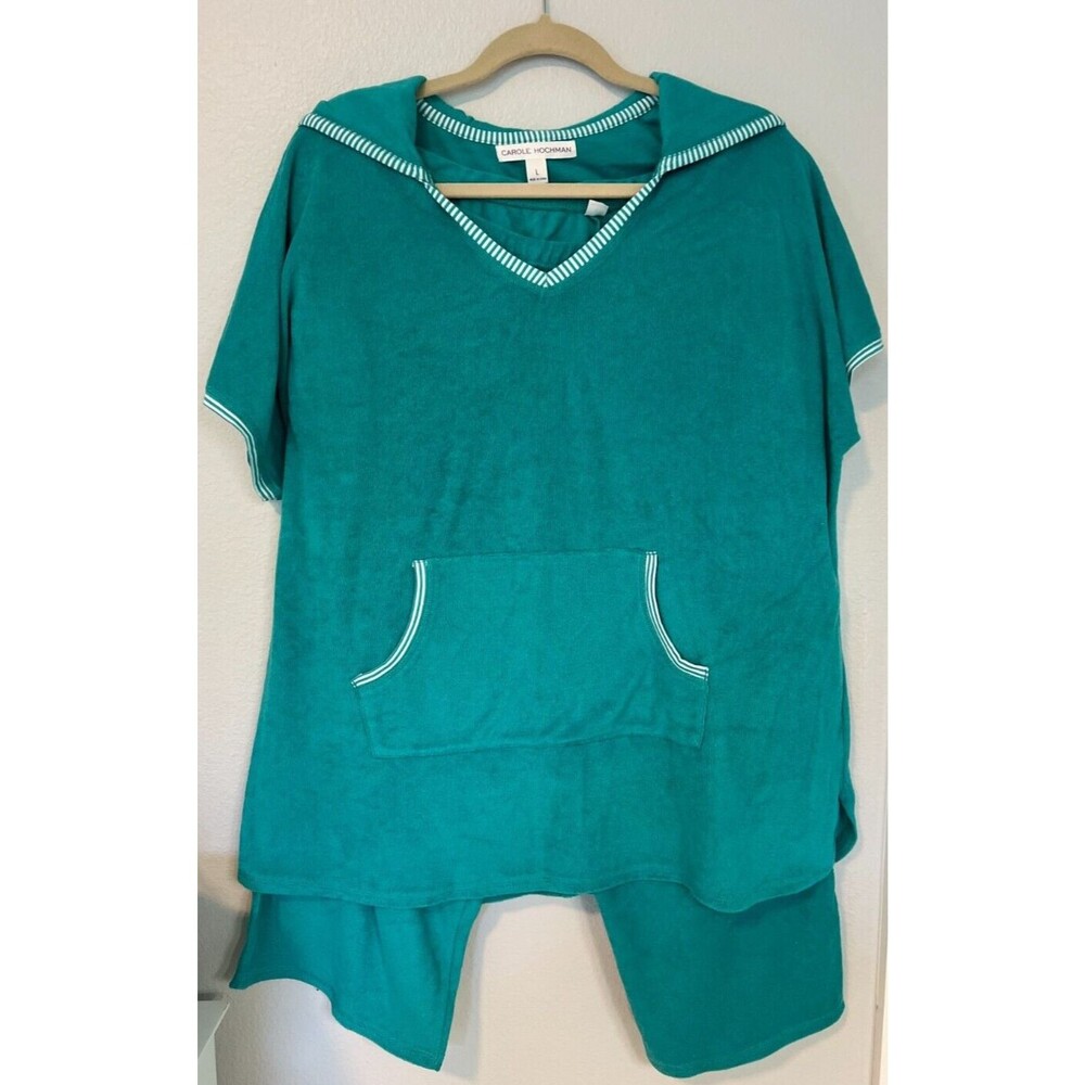 Carole Hochman Terry 2 Piece Lounge Set -Size Large